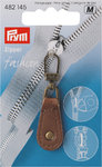 Prym Fashion Zipper Leder braun