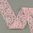 Wäschespitze Blümchen elastisch rosa 50mm