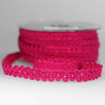 Posamentenband Ringel pink 12mm