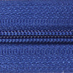 RITZI Reißverschluss 3mm unteilbar Spirale königsblau
