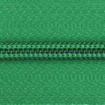 RITZI Reißverschluss 3mm unteilbar Spirale grün