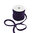 Jersey Paspelband elastisch 10mm lila
