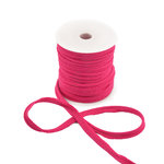 Jersey Paspelband elastisch 10mm pink