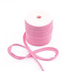 Jersey Paspelband elastisch 10mm rosa