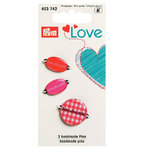 Prym Love Handmade Labels rot/pink