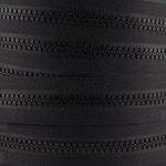 Reißverschluss Meterware Profil 8mm schwarz
