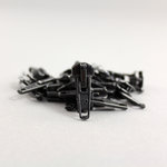 Schieber für Reißverschluss Meterware Metall 6mm schwarz