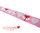 Farbenmix Webband "byGraziela Herzen mit Fuchs rosa-grau" 15mm