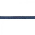 Flache Kordel Denim 14mm dunkelblau