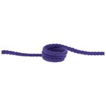 Baumwollkordel geflochten 10mm lila