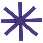 Klettband dunkles lila 20mm (Stück 20cm)