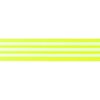 Veloursgummi Streifen neon gelb 40 mm