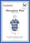 Schnittmuster Farbenmix Monsieur Polo Poloshirt