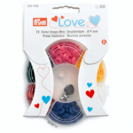 Prym Love Color Snaps Mini 9mm 6 Farben mit Werkzeug