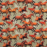 Baumwolljersey Horse Herd