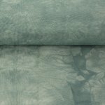 kuscheliger French Terry / Sommer-Sweat Batik dusty green