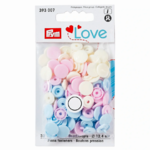 Prym Love Color Snaps 12,4mm rosa/hellblau/perle
