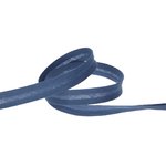 Musselin Schrägband 20mm jeansblau