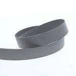 Kunstlederband grau 30mm breit 2m Länge