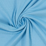Swafing Strickbündchen extra breit glatt hellblau (154)