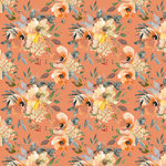 French Terry / Sommer-Sweat Apricot Poppy peach