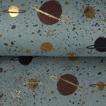 Alpenfleece/Kuschelsweat Infinity dusty mint