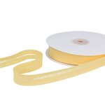 Schrägband Baumwolle 20mm gelb