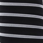 Reißverschluss Meterware metallisiert Spirale 5mm schwarz-silber