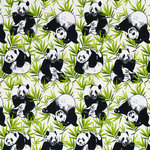Swafing French Terry / Sommer-Sweat Panda