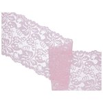Elastische Wäschespitze 155mm rosa