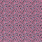 Baumwolljersey Leo Spots pink
