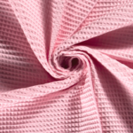 Waffelpique Baumwolle rosa
