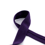 Jersey-Schrägband 20mm violett 25m Rolle Abverkauf